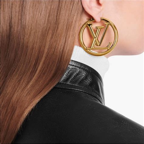 louis vuitton hoop earrings amazon|louis vuitton earrings flannels.